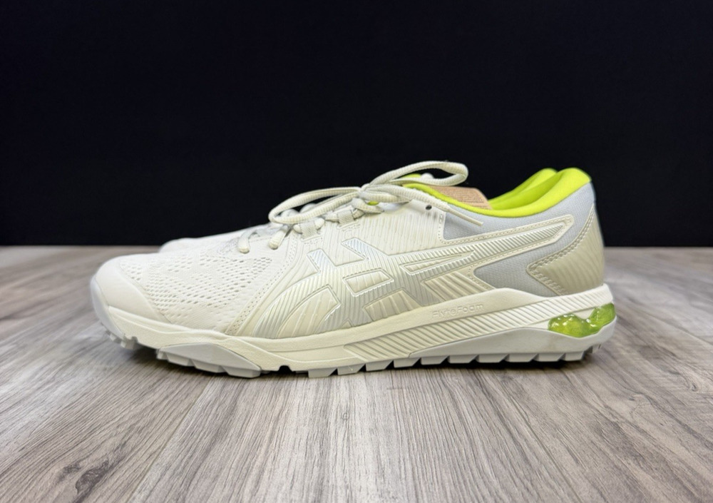 ASICS GEL Course Glide Spikeless Golf Shoes Glacier Grey Lime 1111A085 Sz 11 NEW